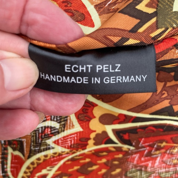 Stunning Mink Fur Stroller Paisley Lining 50”Bust 89” Sweep Vintage Beauty 😍 - Picture 8 of 9